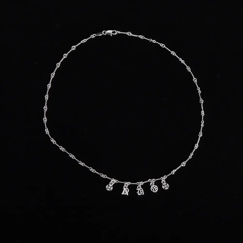 Chrome Hearts classic character multi-element bamboo necklace