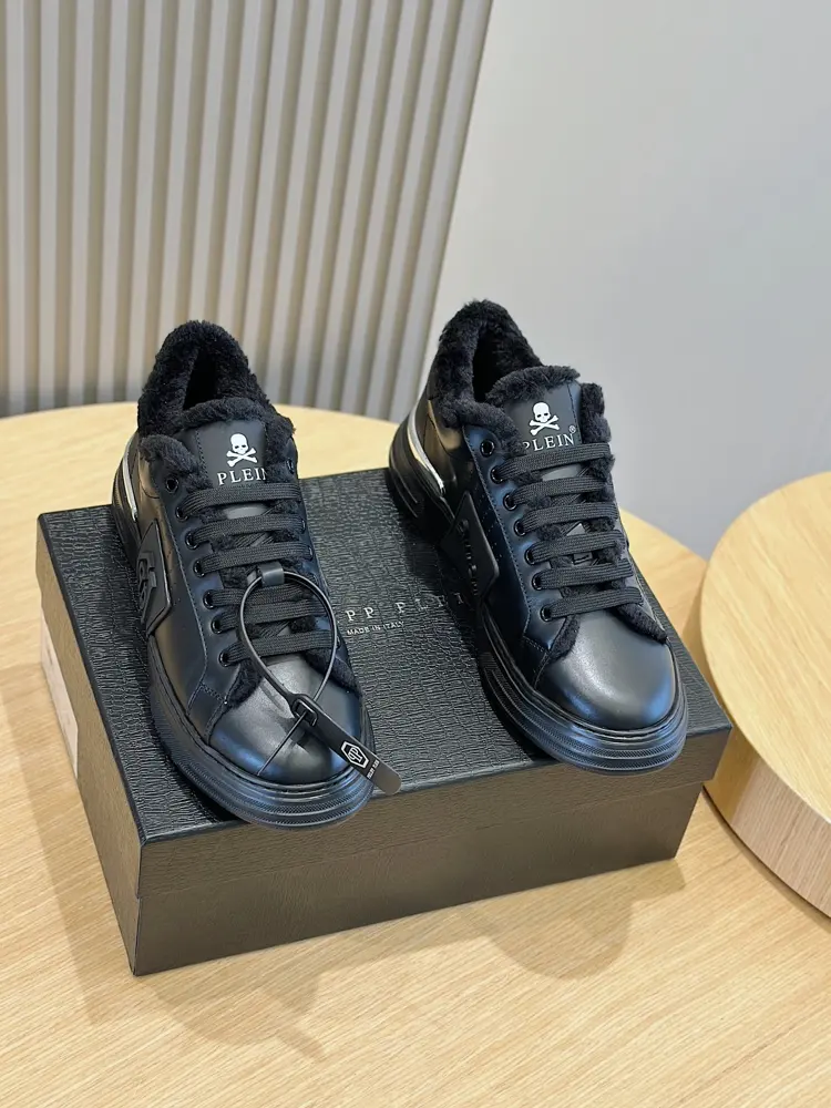 PhiliPP Plein casual shoes PP brand logo on the side
