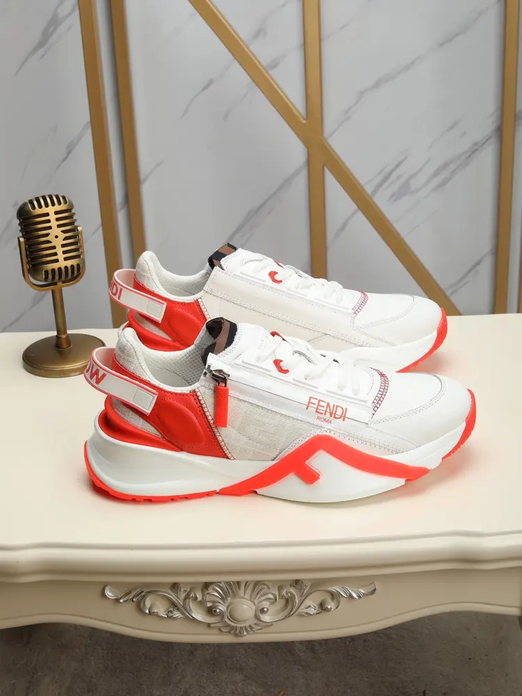 FENDI Classic Flow Series Sneakers Casual Running Shoes