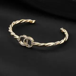 Chanel Double C bracelet with diamonds