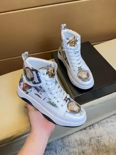 Versace High Top Men’s Casual Shoes