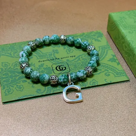 Gucci Bracelet for both men and women. The latest natural Yaowang stone bracelet is of