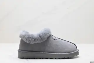 UGG autumn and winter new fur wool slippers thick bottom home slippers warm and removable