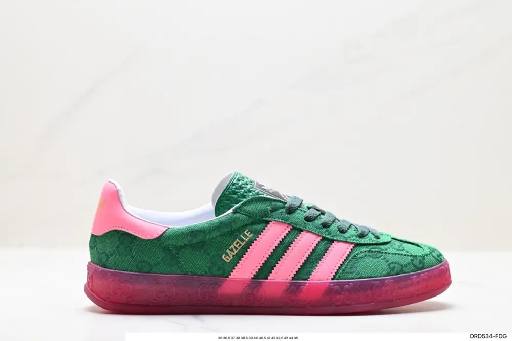 Heavy joint Adidas originals x Gucci Gazelle joint classic casual sneakers
