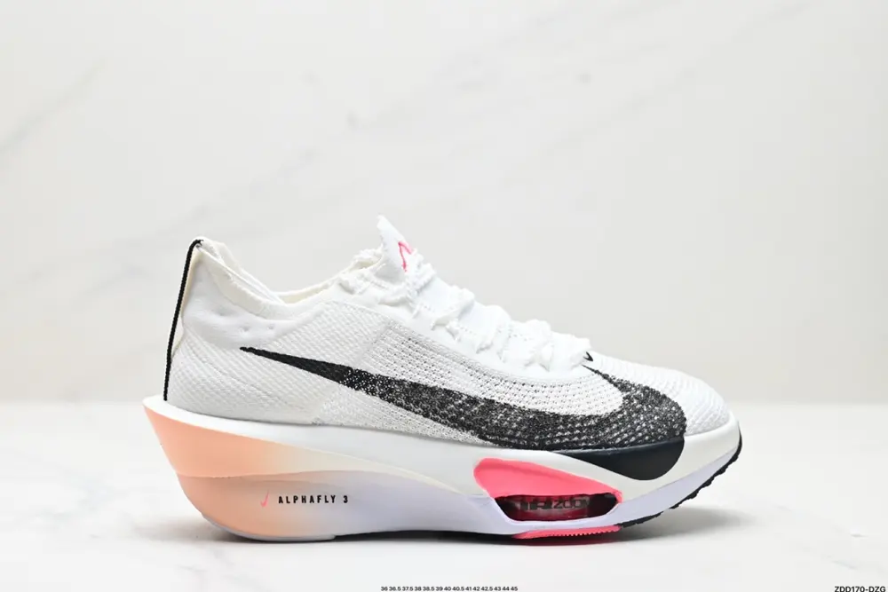New product release Nike Air Zoom Alphafly NEXT% adopts the overall design language of the FD8356-100