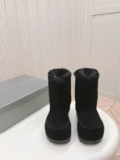 BALENCIAGA Big Toe Snow Boots Couple Style