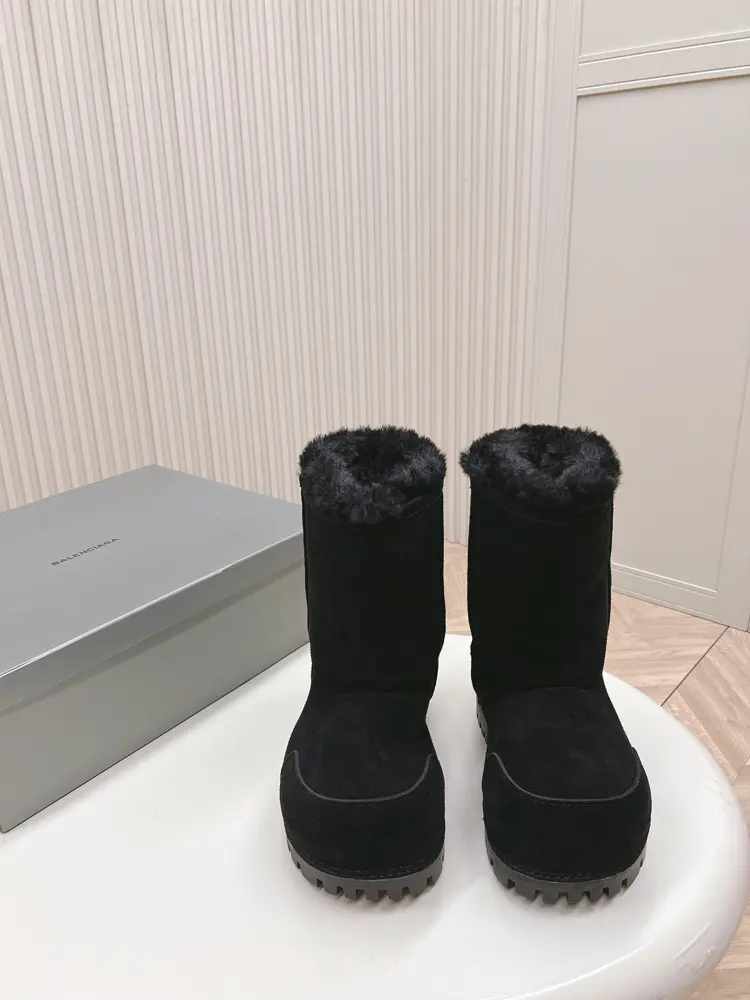 BALENCIAGA Big Toe Snow Boots Couple Style