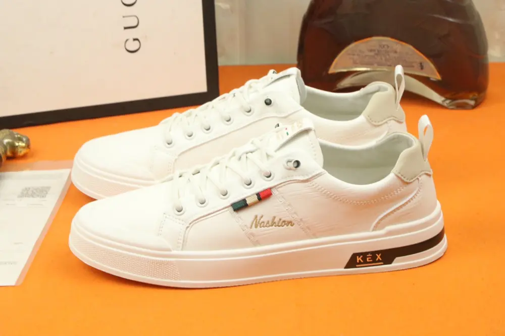 Gucci casual sneakers are featured on the cover of Italian men’s fashion magazines