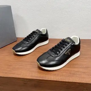 Prada Men’s New Leather Sneakers