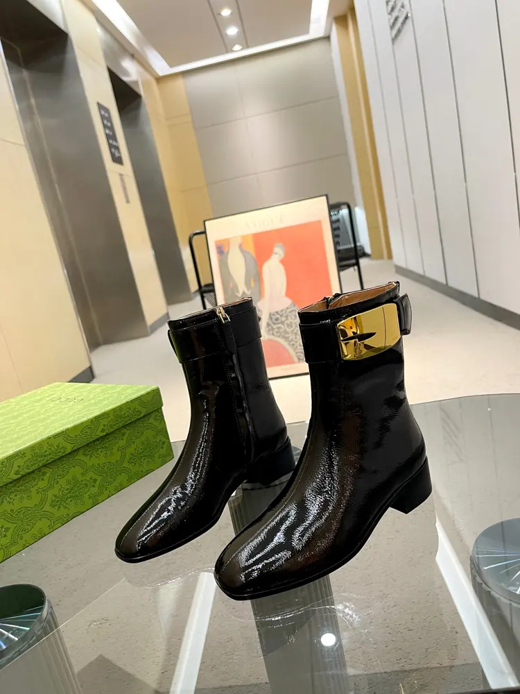 Gucci Autumn and Winter Martin Boots