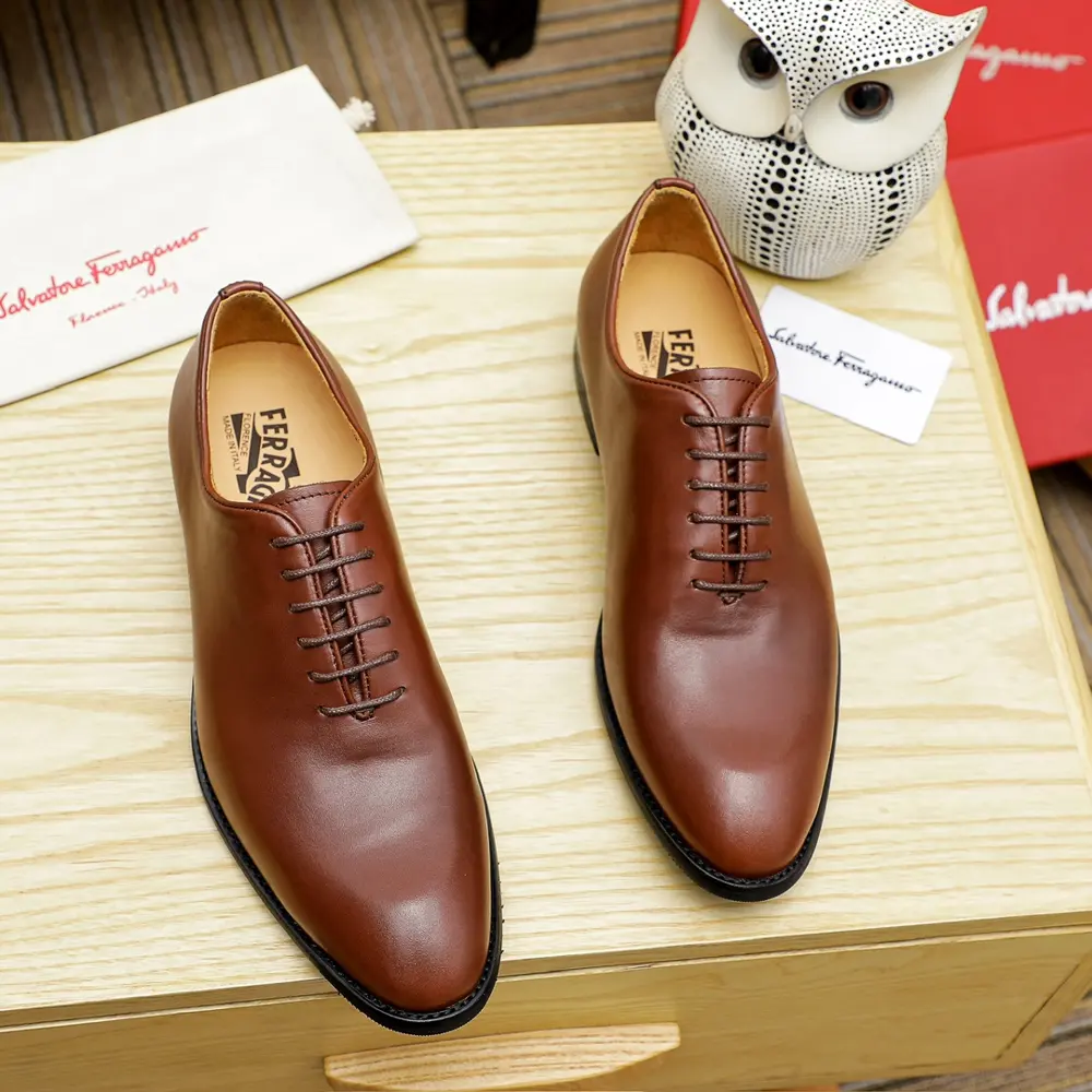Salvatore Ferragamo casual slip-on shoes Official website original 1:1 mold