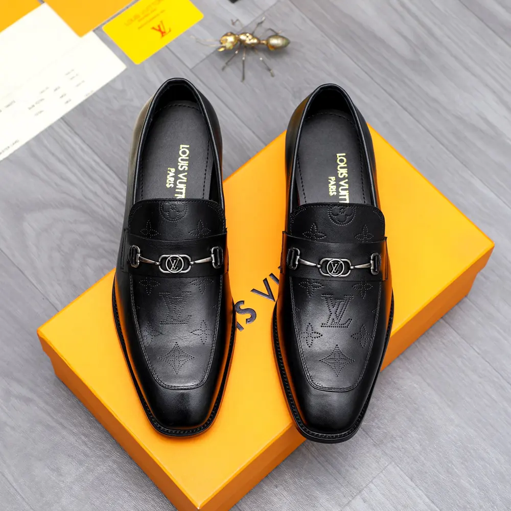 Louis Vuitton business formal leather shoes