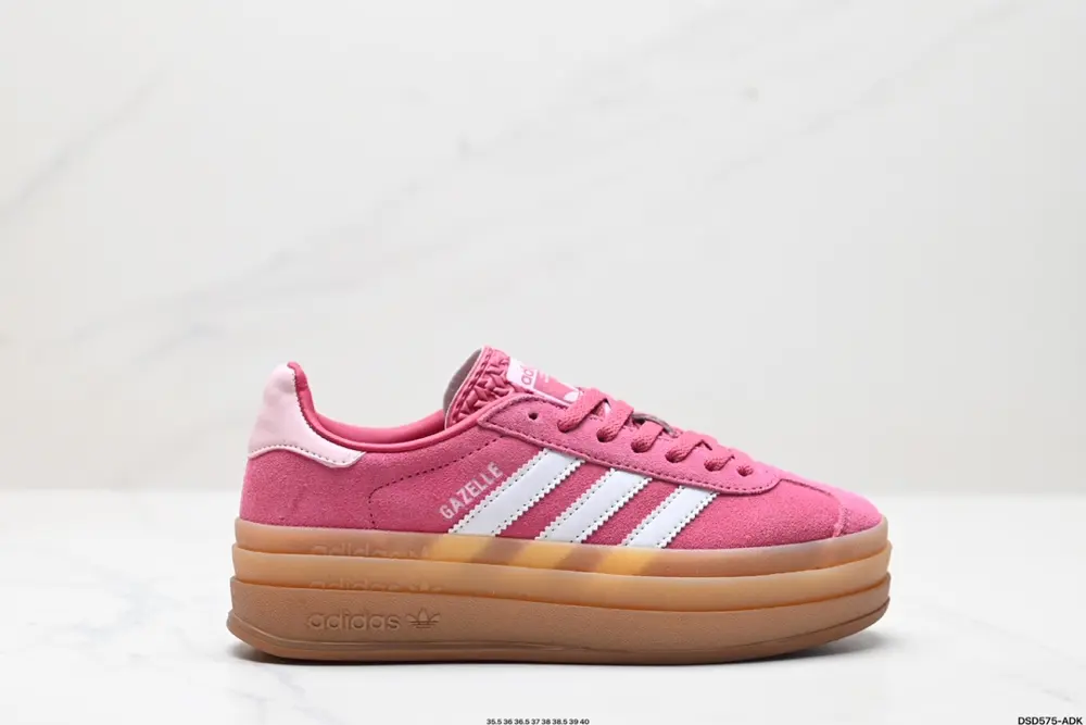 Adidas Gazelle Bold W low-top retro versatile casual sports sneakers IE0428