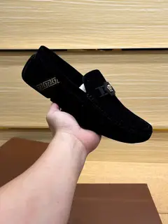 Versace high-end men’s four-season casual loafers
