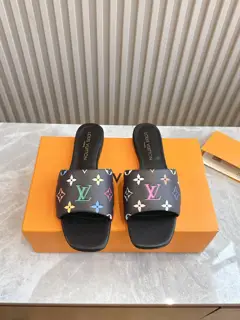 Louis Vuitton TM 6AM Takashi Murakami co-branded flat slippers 2025 early spring new top