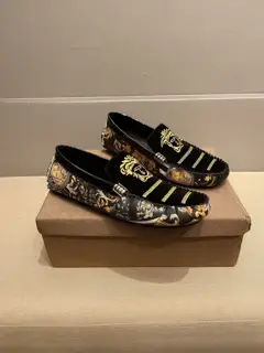 Versace four-season casual loafers
