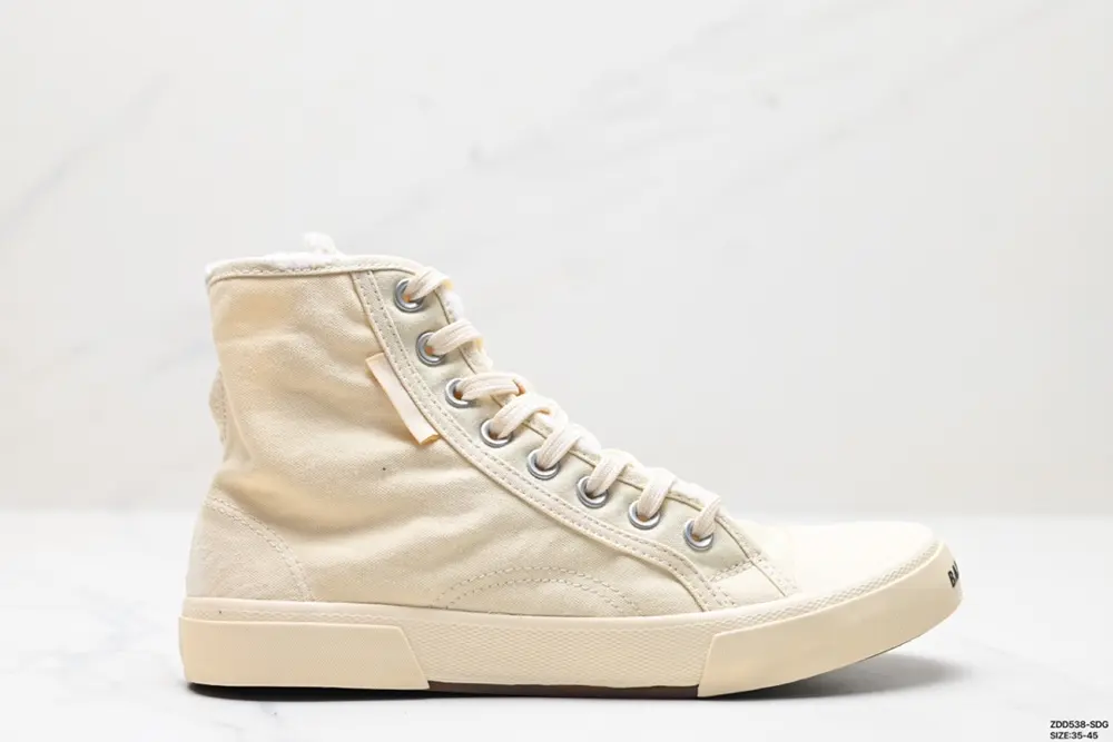Balenciaga Paris High Top Grafhti cotton high-top lace-up distressed version fashion 688752