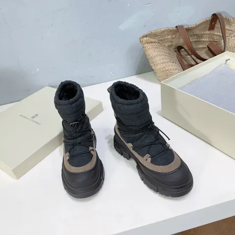 Brunello Cucinelli autumn and winter boots series