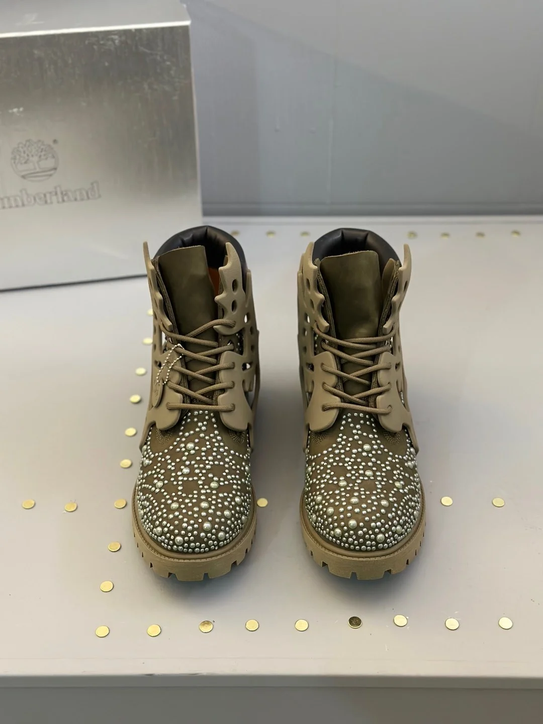 Timberland yellow boots