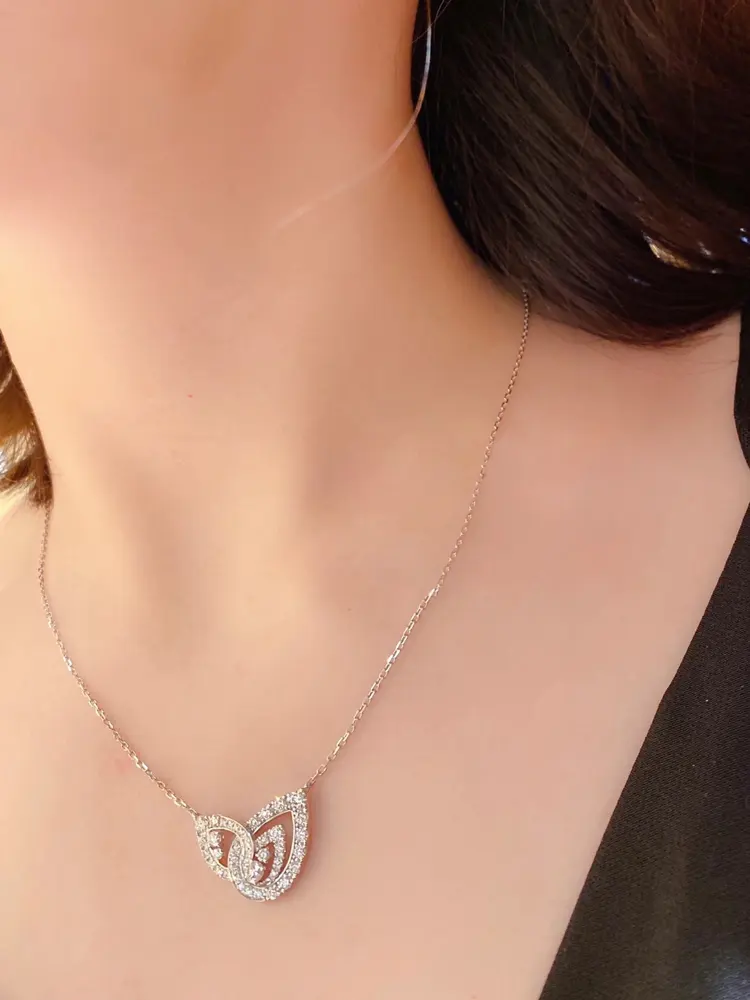 Chaumet Double Drop Necklace