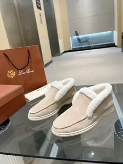 Loro piana mid-top classic loafers