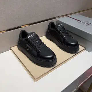Prada men’s casual shoes 2024z counter simultaneous sale Size: 38-44# The upper