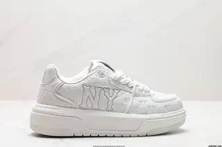 MLB Chunky Liner New York Yankees Senior Shoes Series Low-top Daddy Style Lightweight