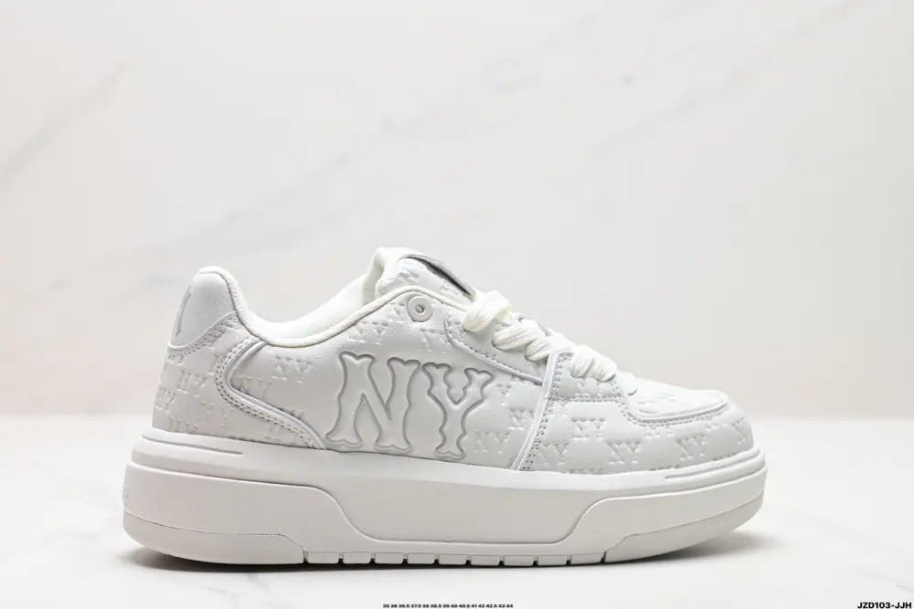 MLB Chunky Liner New York Yankees Senior Shoes Series Low-top Daddy Style Lightweight