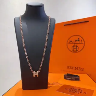 Hermès necklace New product launch HERMES must-have pig nose series jewelry High-end