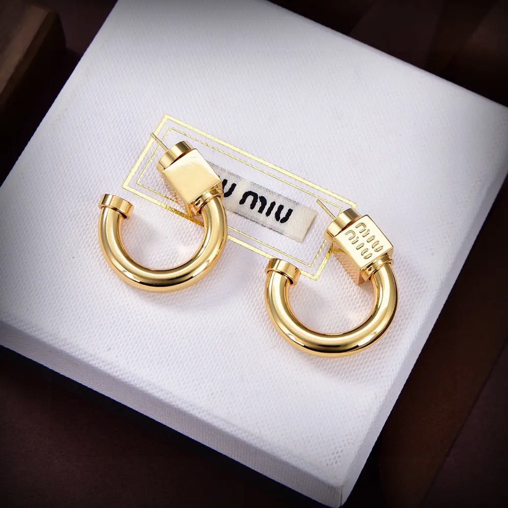 Miumiu new earrings. Unique design