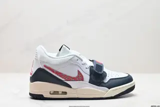 Nike Air Jordan Legacy 312 Low”White/Grey Fog/Blue/Red”Jordan’s strongest three-in-one CD9054-146