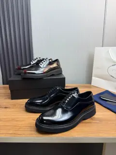 Prada high-end men’s casual leather shoes