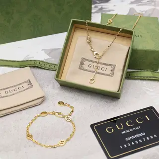 Gucci Necklace Bracelet