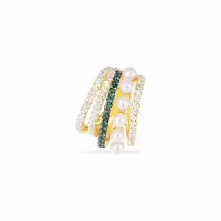Apm monaco pearl earrings for women