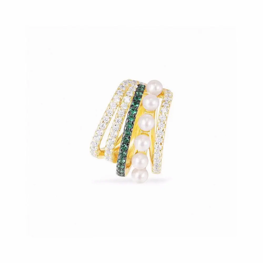 Apm monaco pearl earrings for women