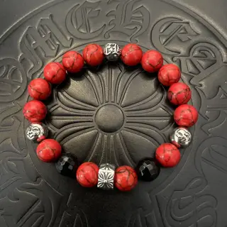 Chrome Hearts classic vintage multi-element turquoise bracelet