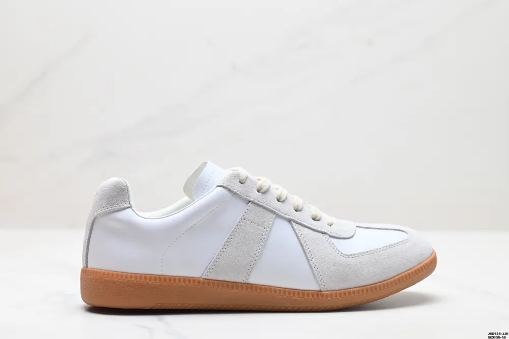 Maison Margiela classic gentleman Dexun flat-soled versatile white sneakers S58WS0180