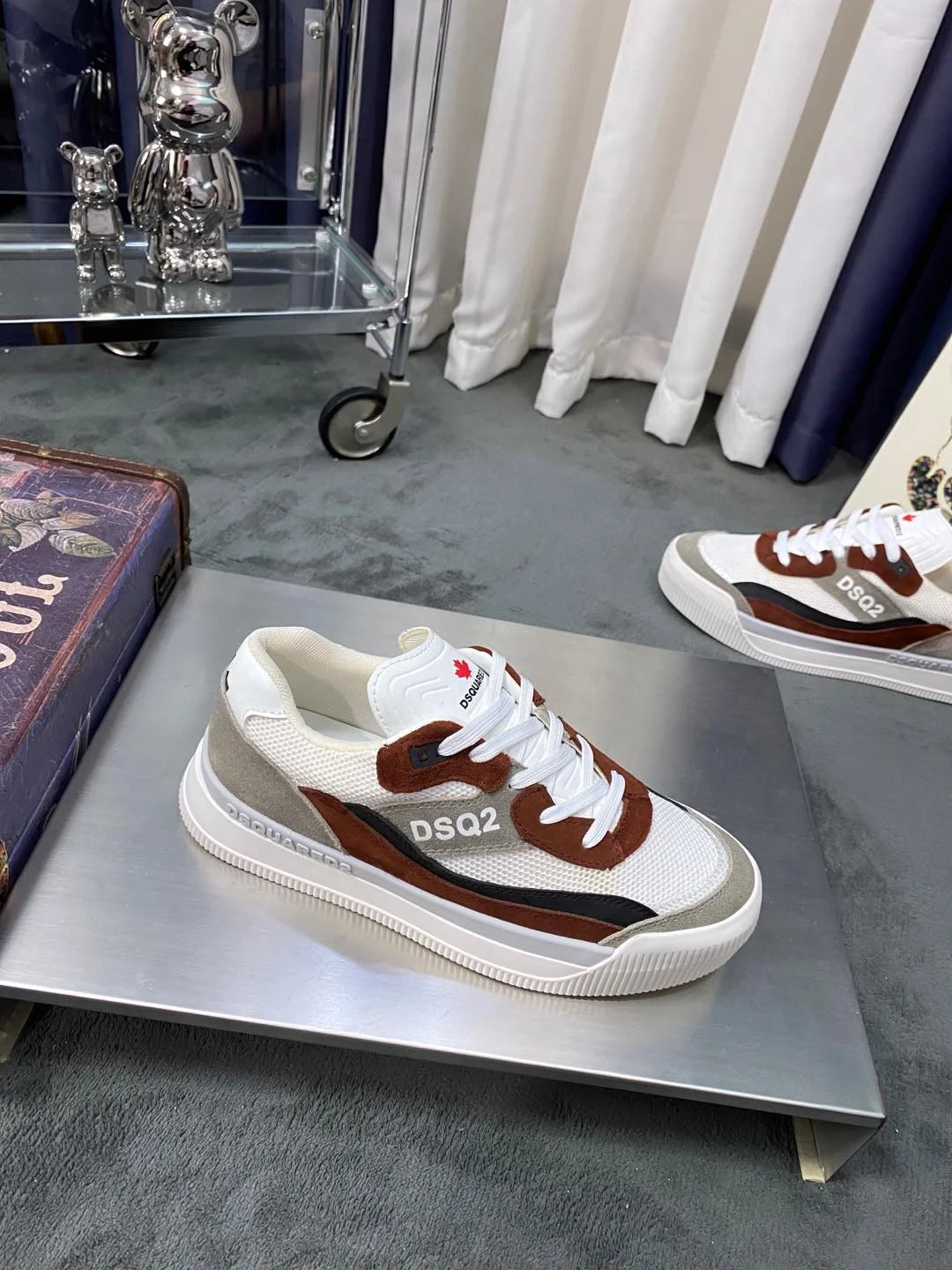 DSQUARED2 casual shoes Product materials: Official one-to-one original rubber outsole