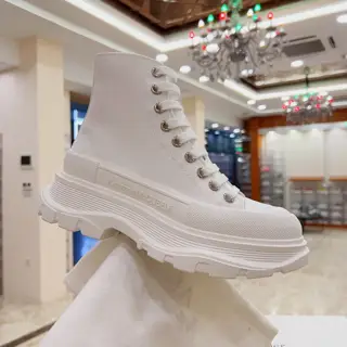 McQueen high-top casual shoes