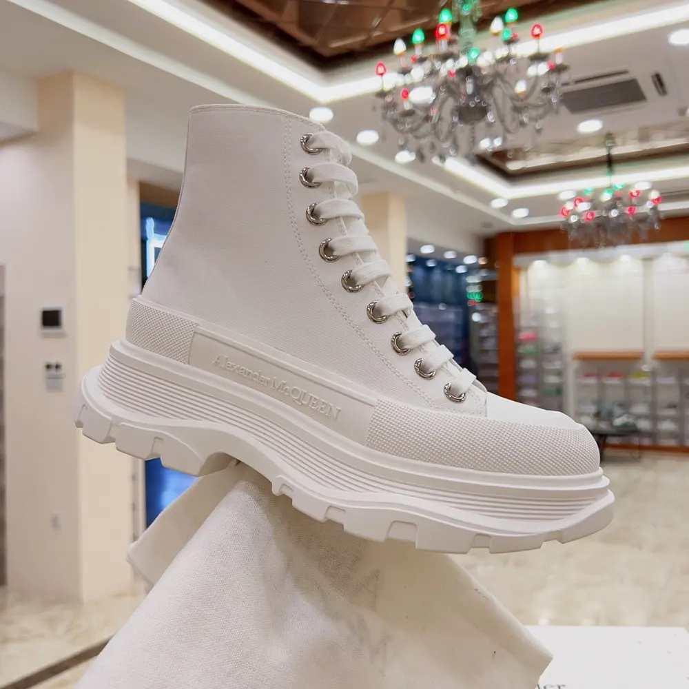 McQueen high-top casual shoes