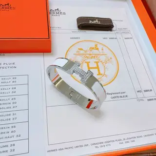 Hermès bracelet Inlaid with AAA zircon