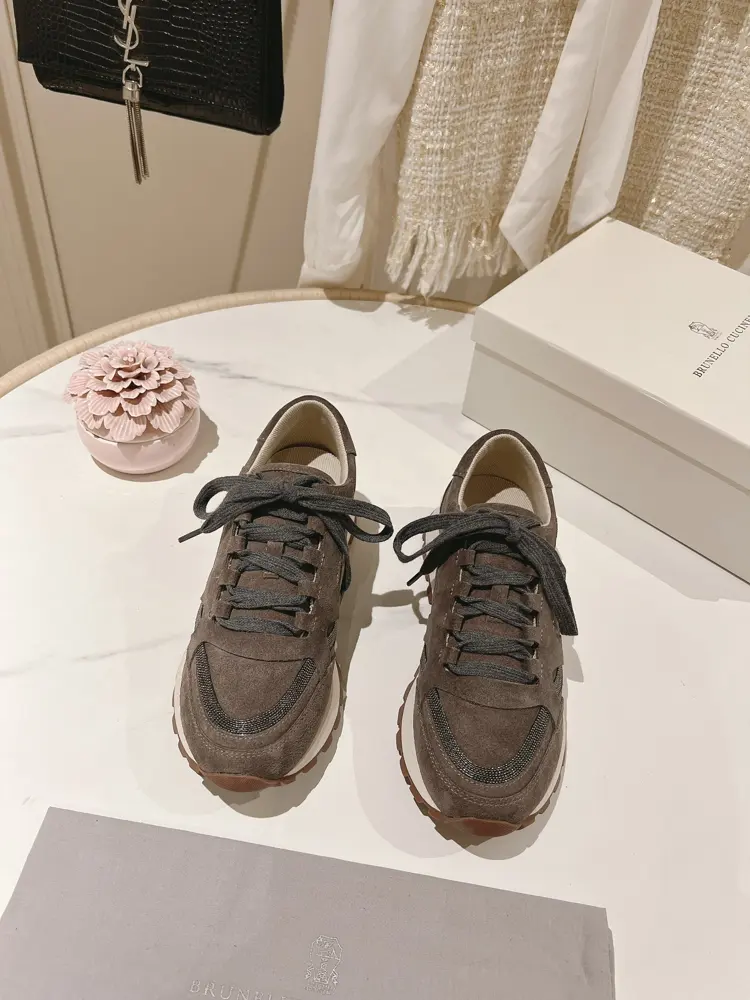 Brunello Cucinelli classic casual shoes and sports shoes series single shoes