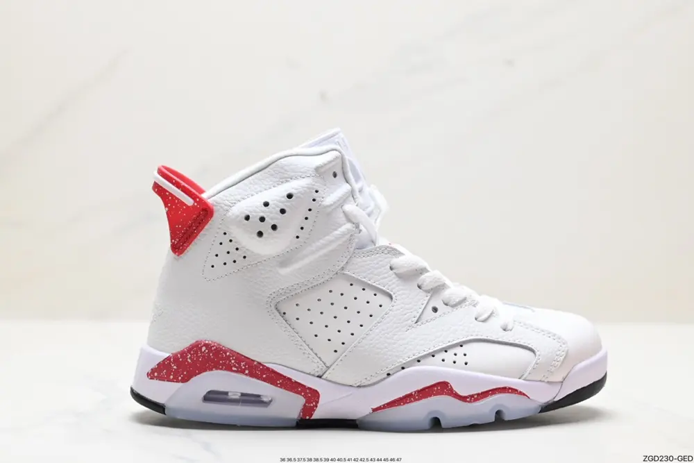 Nike Air Jordan 6 Retro “Georgetown Jordan AJ6 Retro Leisure Culture Basketball Shoes CT8529-100