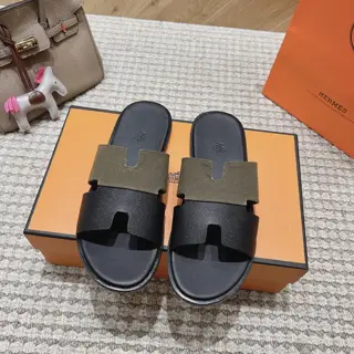 Hermès Colorblocked Hermès leather fabric