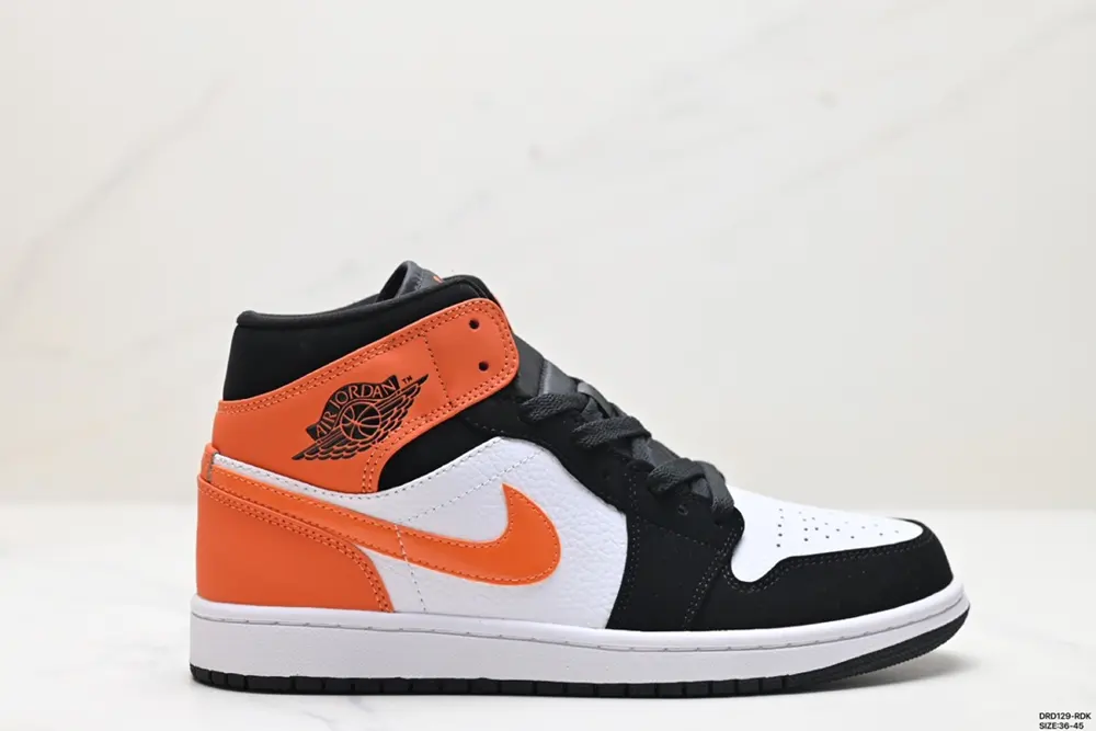 NIKE Air Jordan 1 Retro Mid AJ1 Jordan Generation Mid-top Classic Retro Culture Leisure DV0991-101