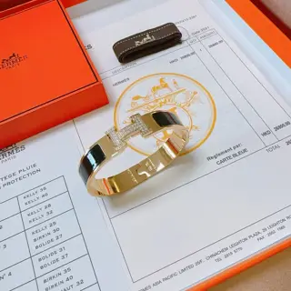 Hermès bracelet Inlaid with AAA zircon