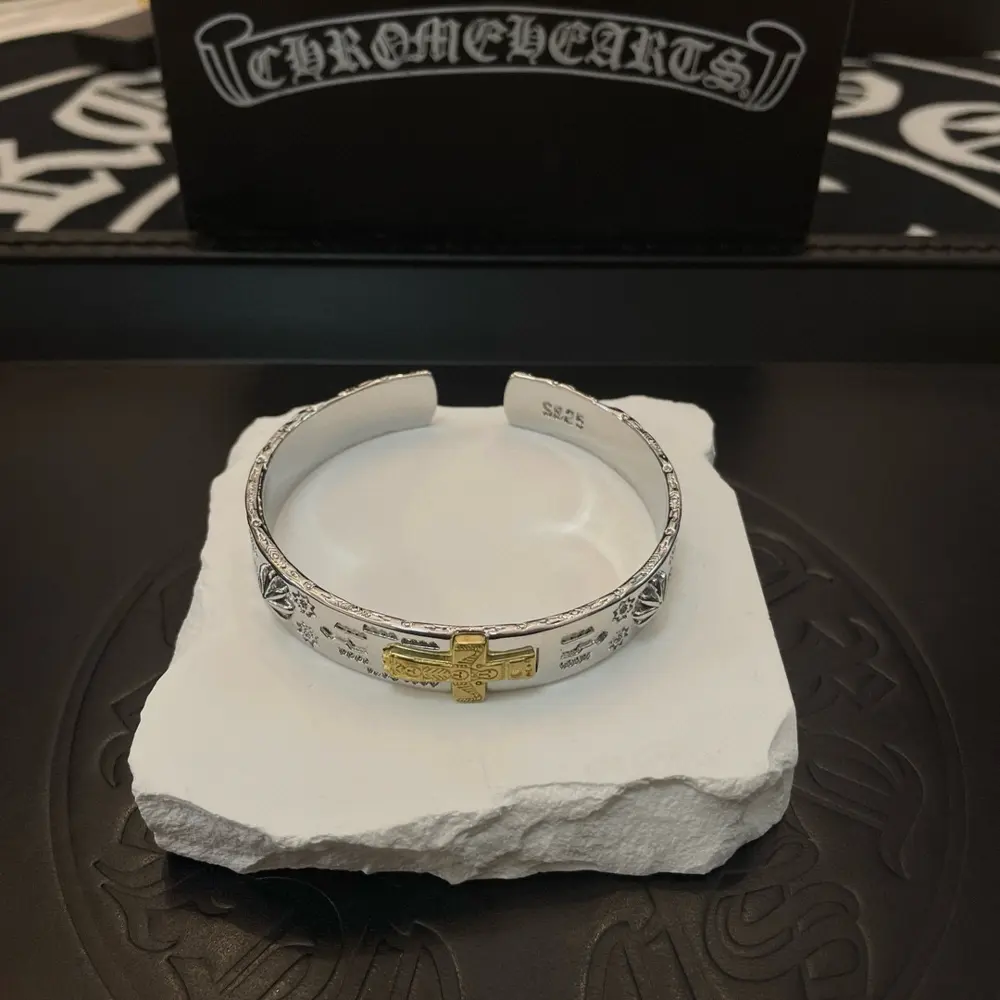 Chrome Hearts Classic Vintage Cross Bracelet