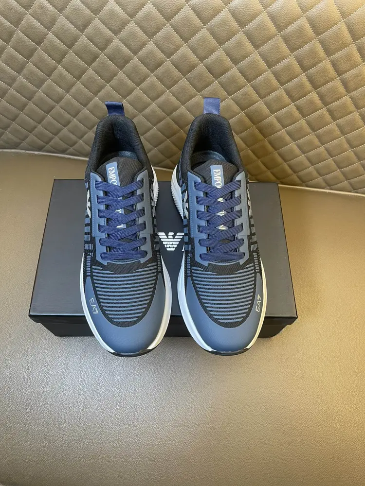 Armani casual sports shoes. Upper