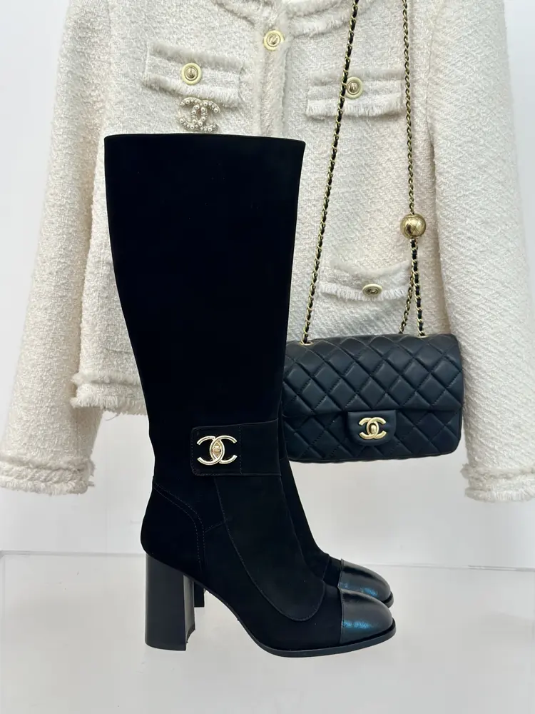 Chanel Double C Boots