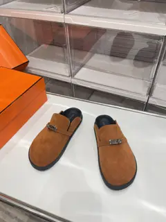 Hermès cute half-slips. Shoes